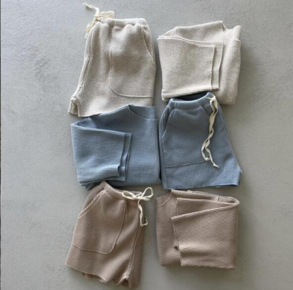 Waffle Pique Set