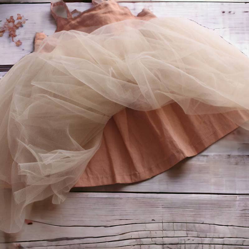 Organic Linen Tutu Dress