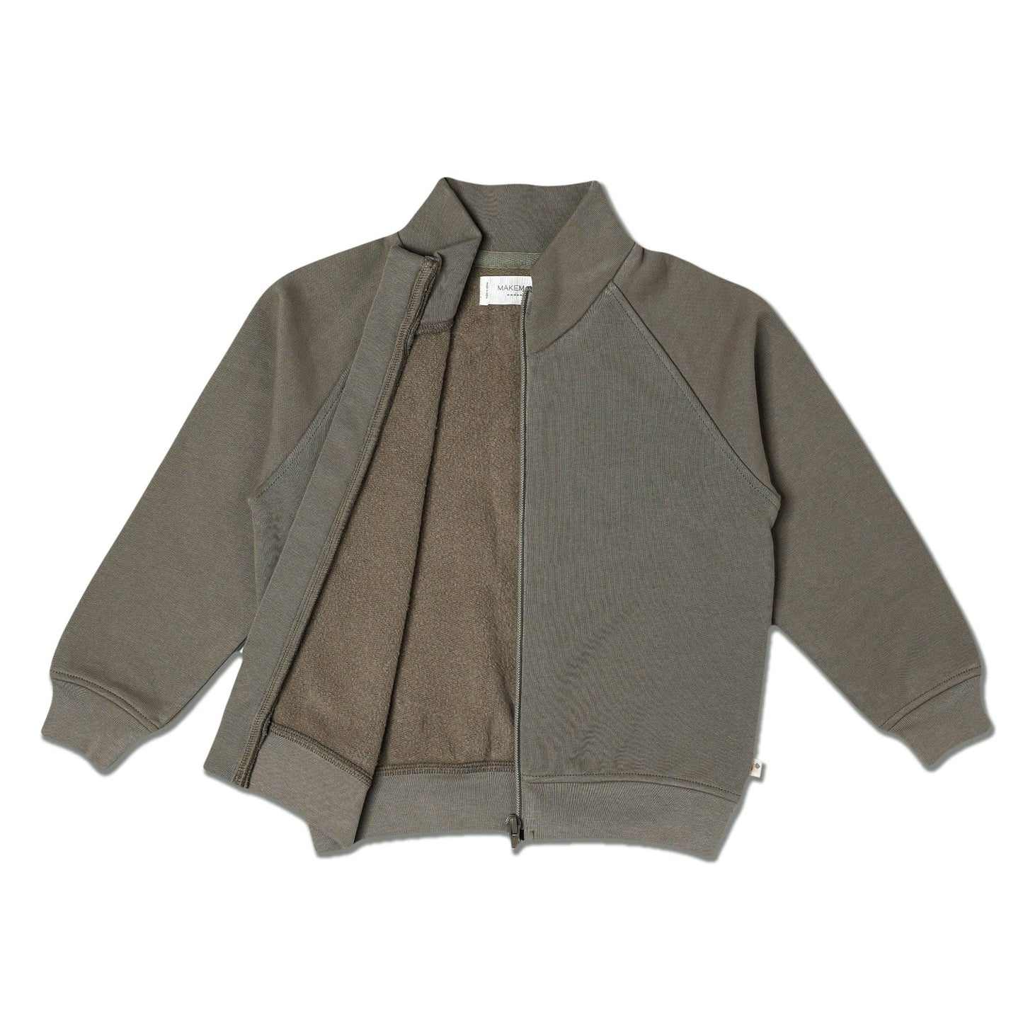 Organic Fleece Sweatshirt- Olive
