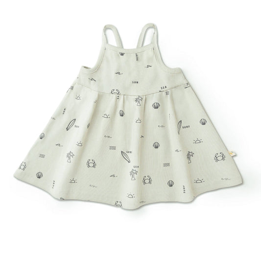 Surf Tie Back Strap Dress