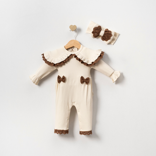 2-Piece Vintage Romper Set