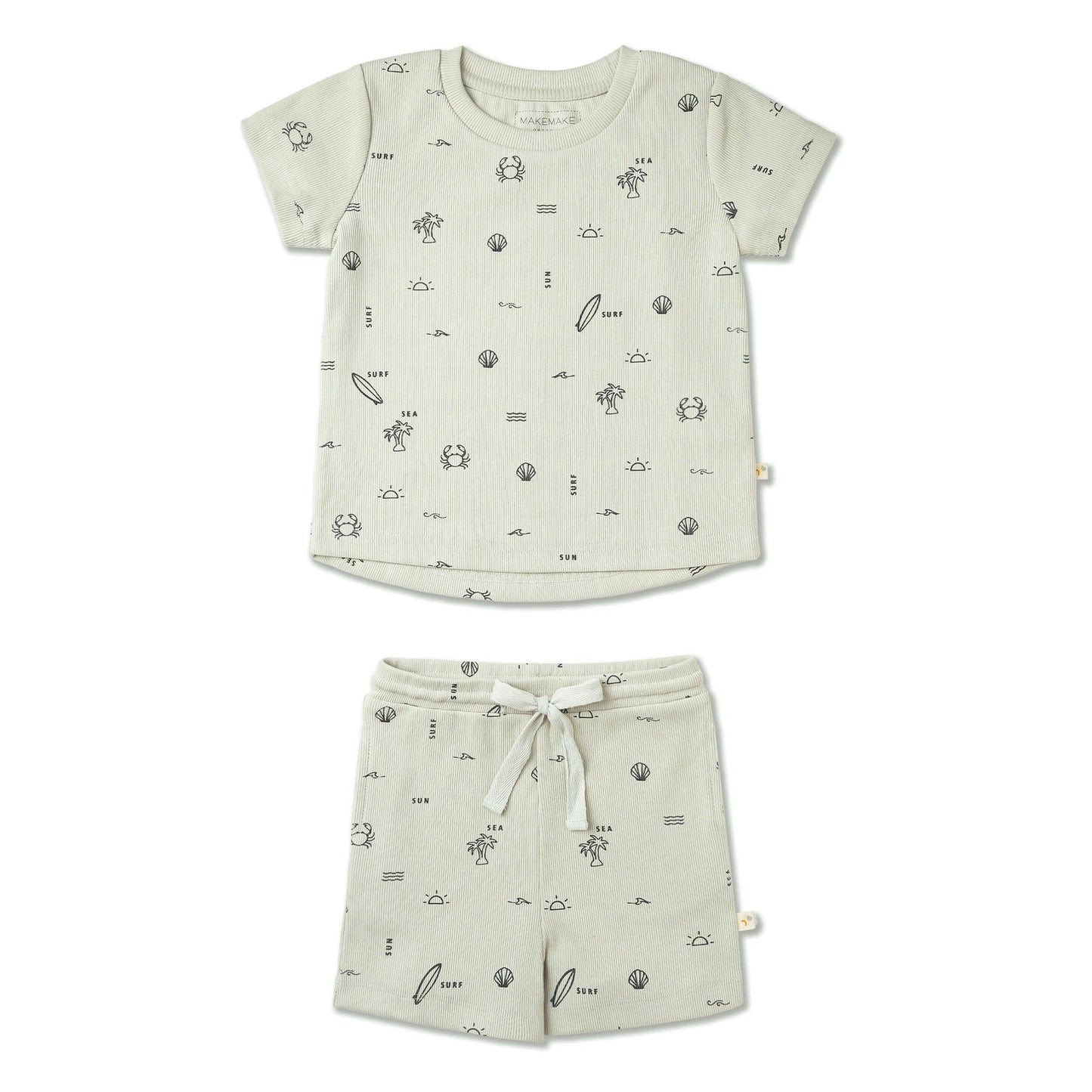 Surf Tee & Shorts Set