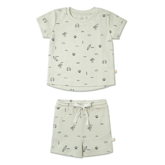 Surf Tee & Shorts Set