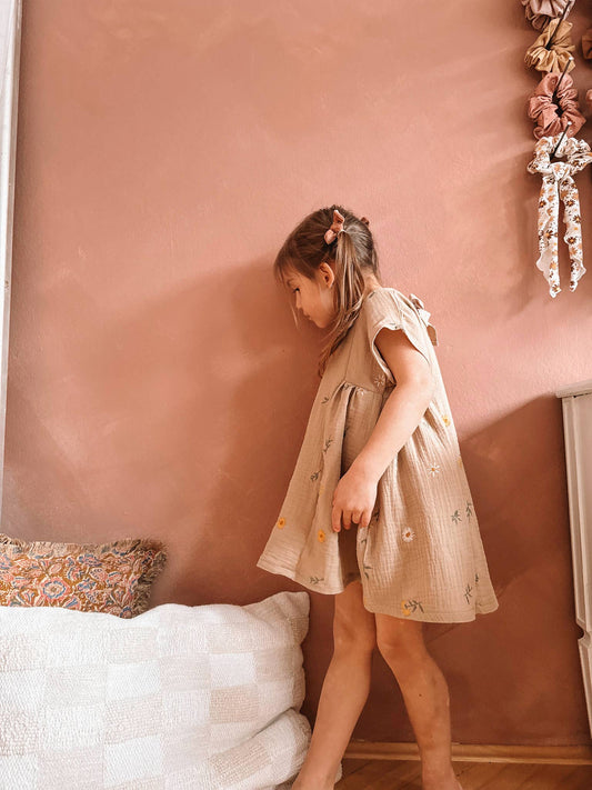 Casey Embroidered Dress