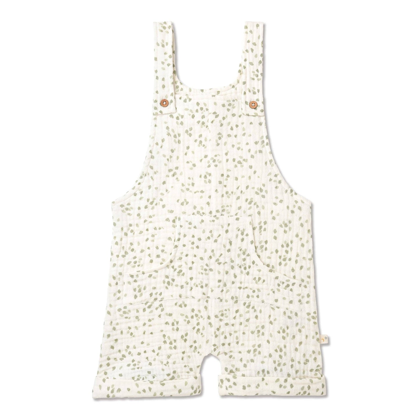 Organic Petal Shortalls