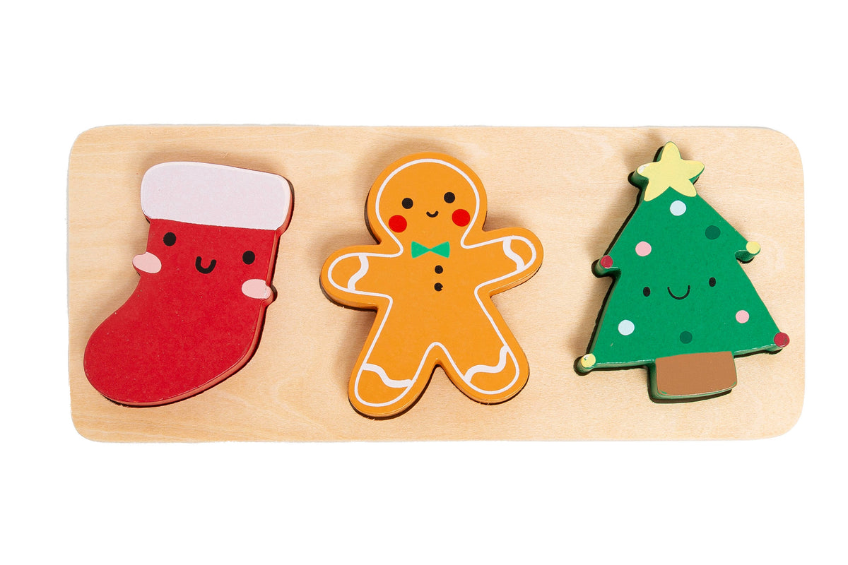 Wooden Christmas Puzzle
