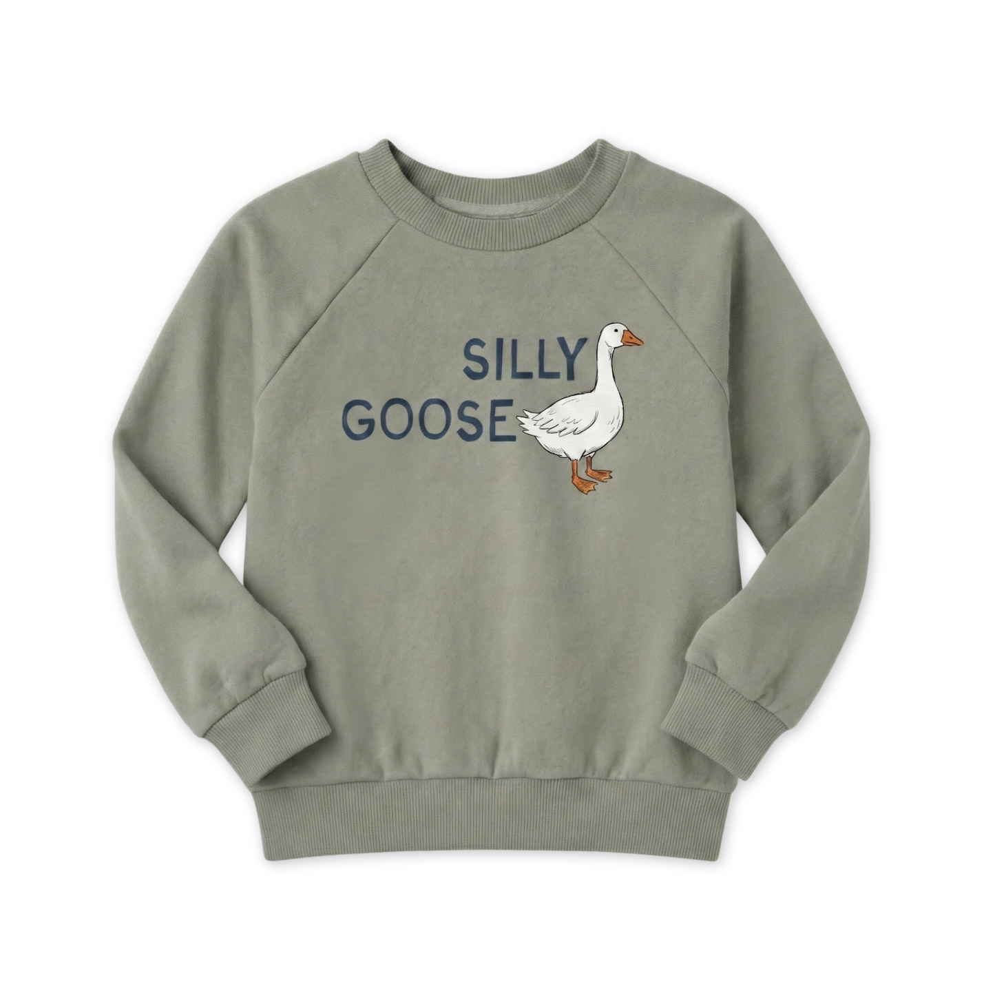Organic Cotton Silly Goose Crewneck