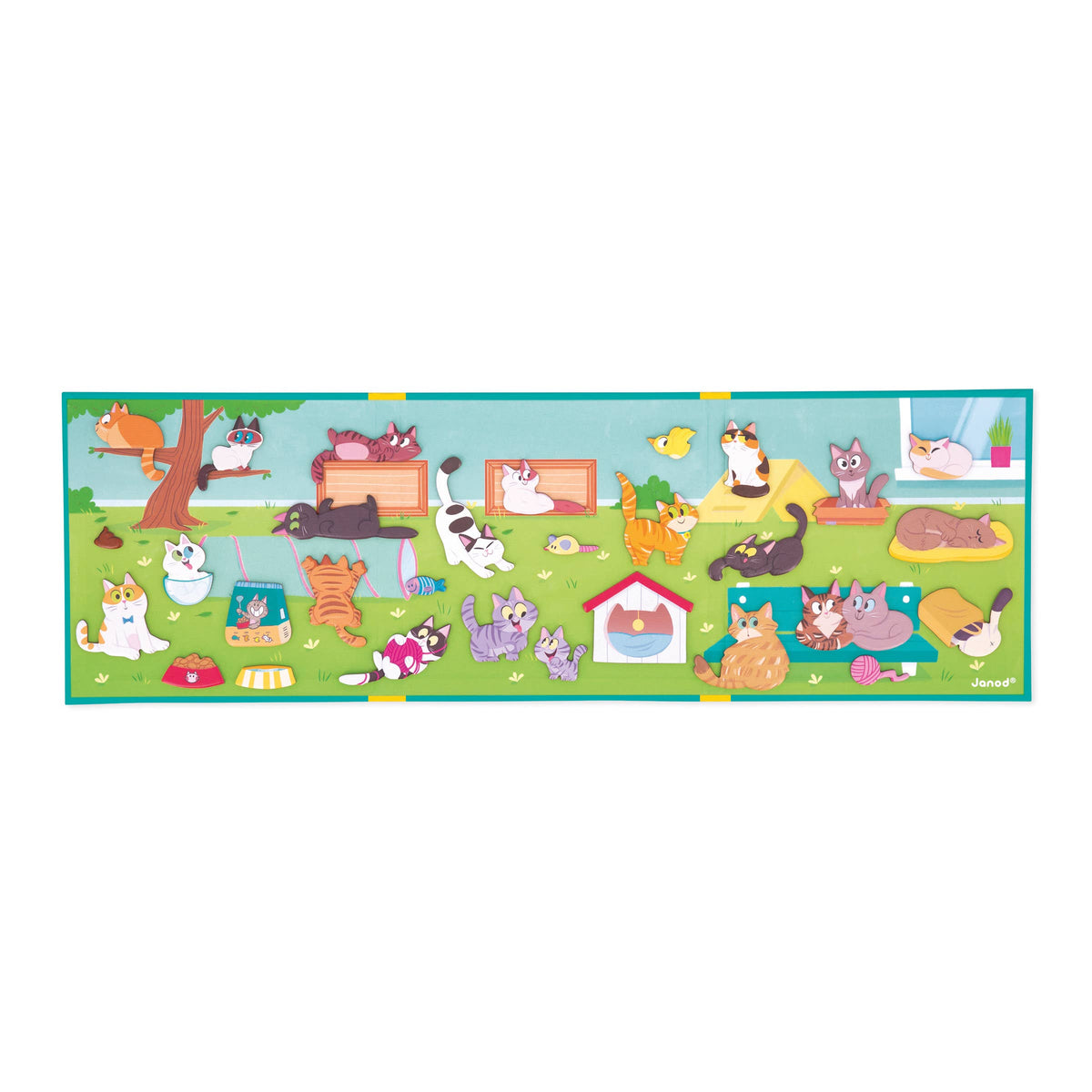 Magneti'stories magnetic book, Cats, view 7