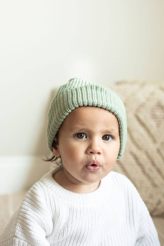 Organic Cotton Knit Beanie