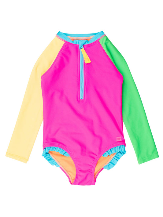 Hi-Vis Long Sleeve Swimsuit