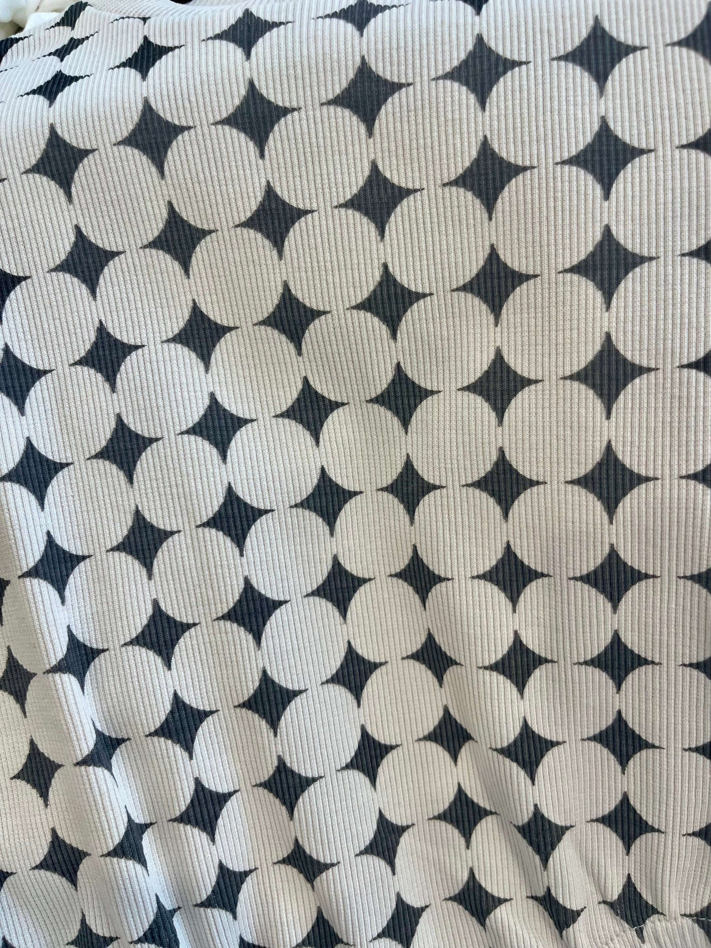 Baby mod dots organic romper back view