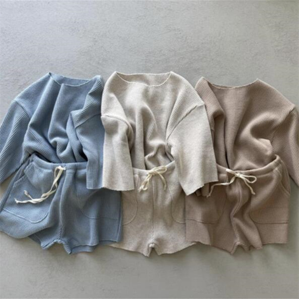 Waffle Pique Set