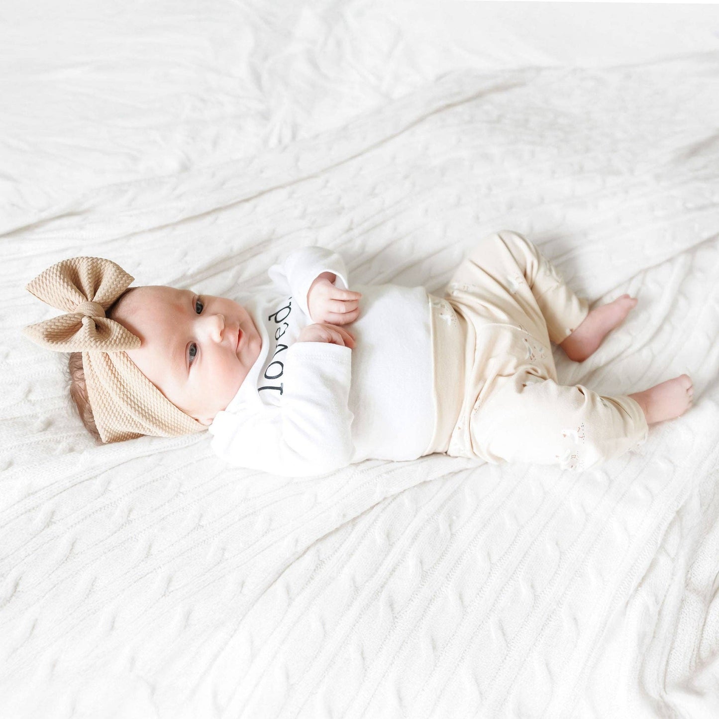 Seagull Cotton Knit Leggings