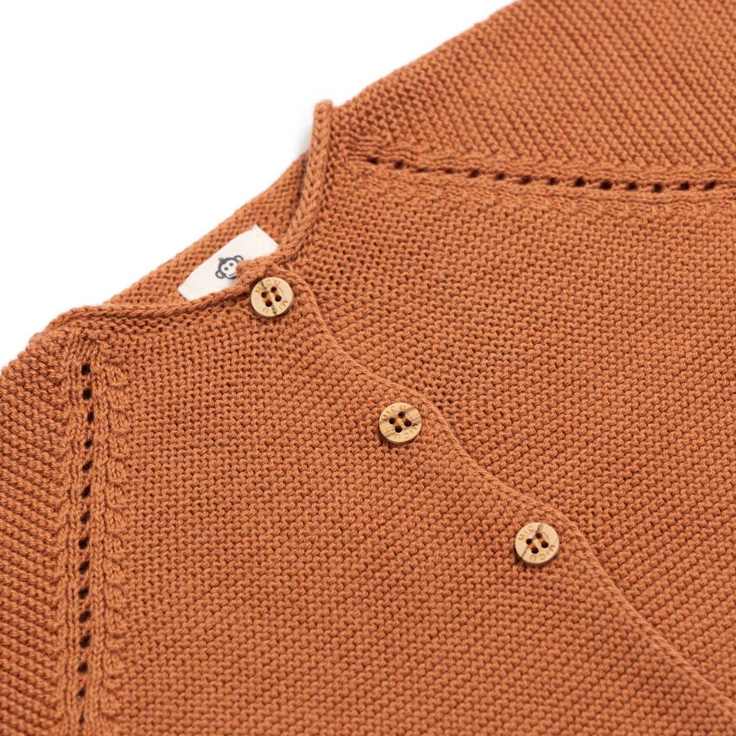 Organic Knit Newborn Set - Rust