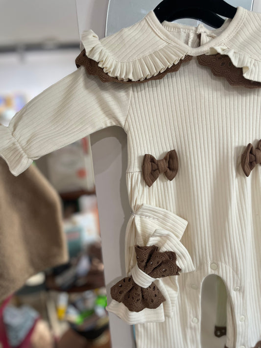 2-Piece Vintage Romper Set