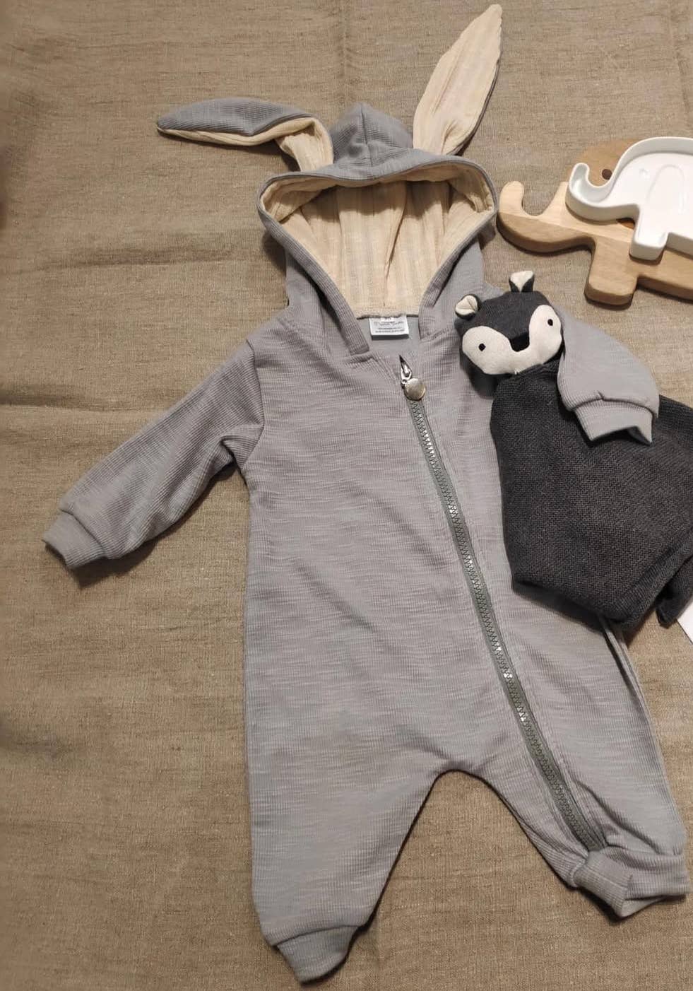 Organic Cotton Bunny Suit