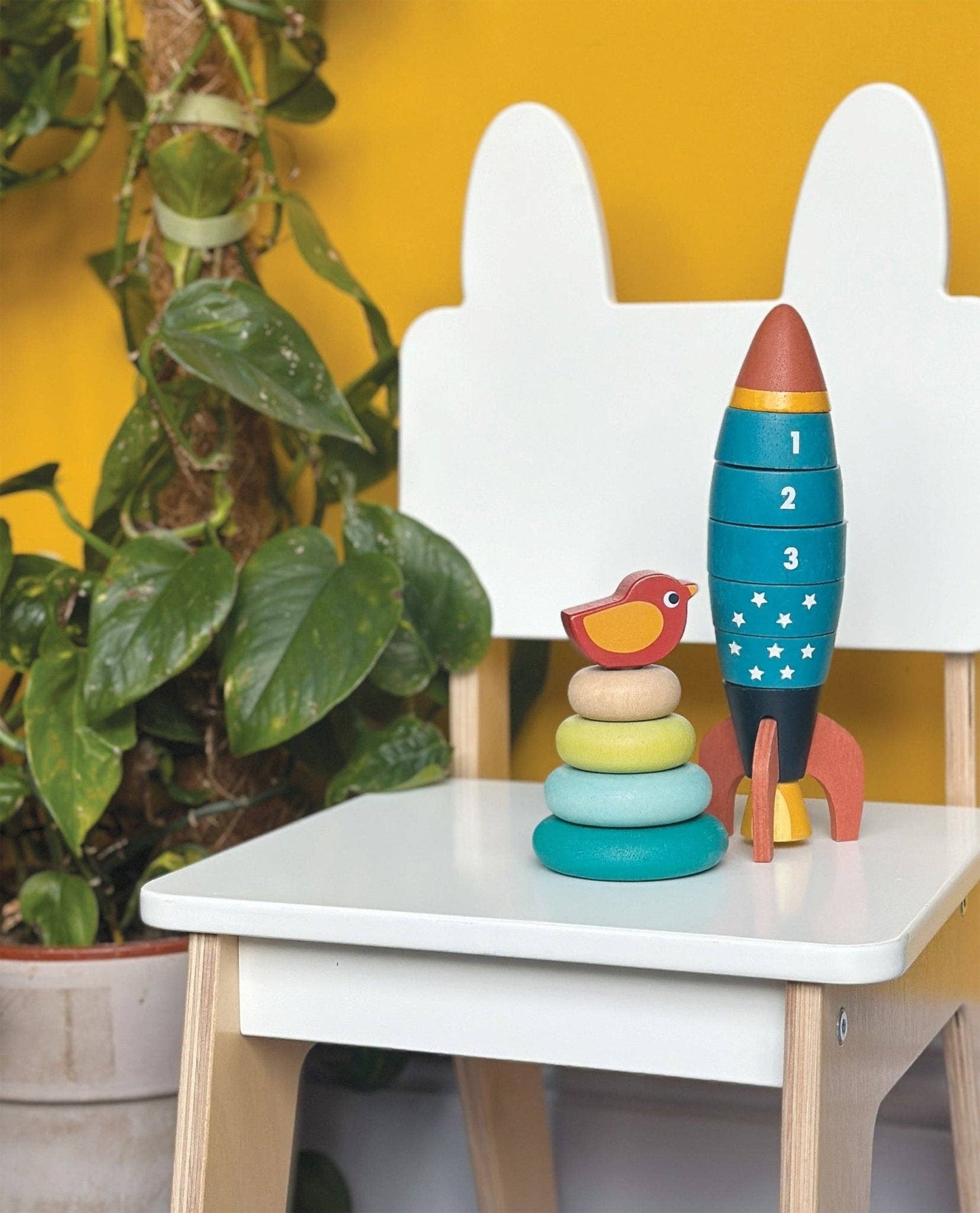 Stacking & Counting Rocket