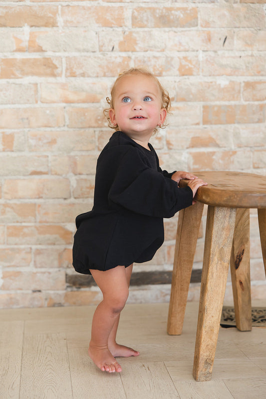 Phantom Cloud Terry Bubble Romper
