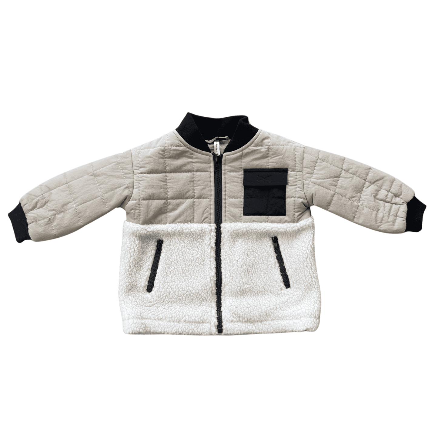 City Slicker Quilted Sherpa Jacket