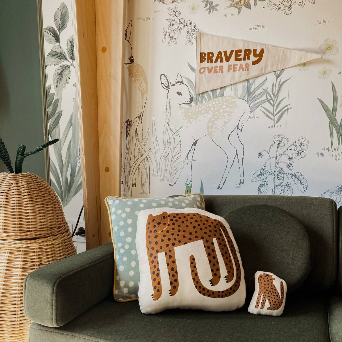 Bravery Over Fear Pennant