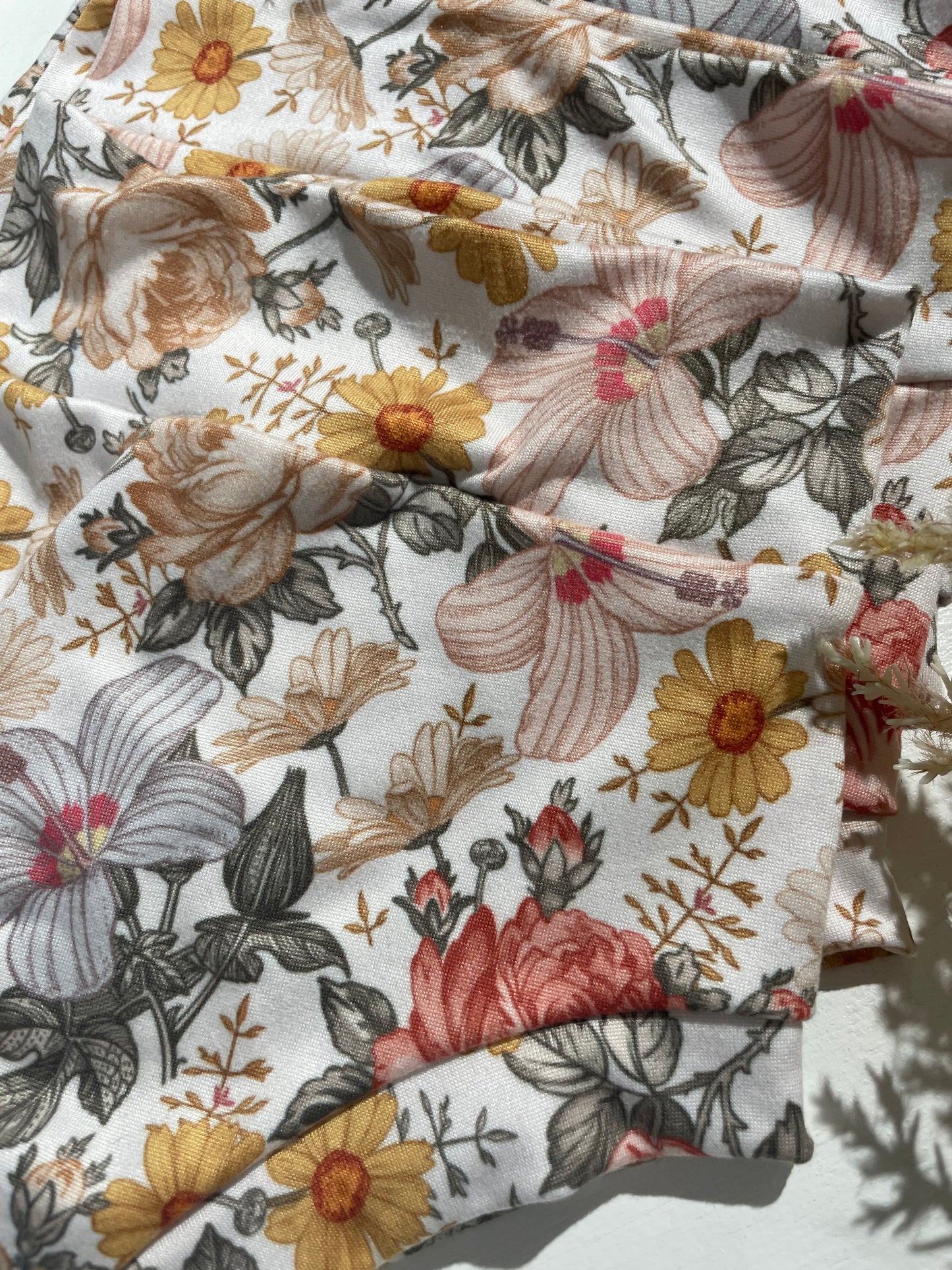 Vintage Floral Baby Bummies