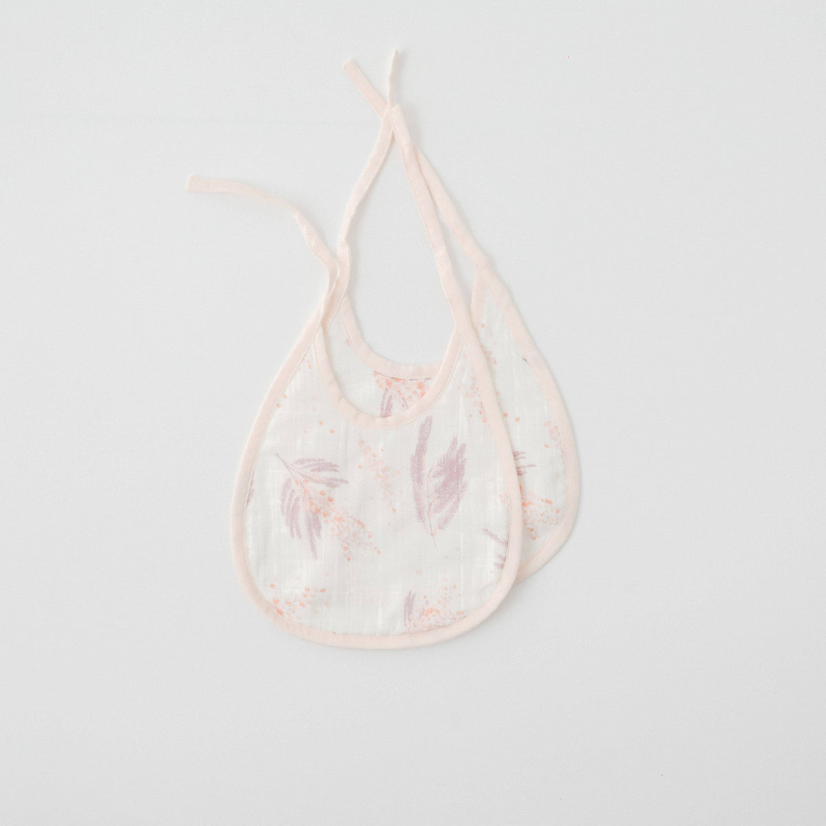 Muhly Grass Organic Muslin Bibs