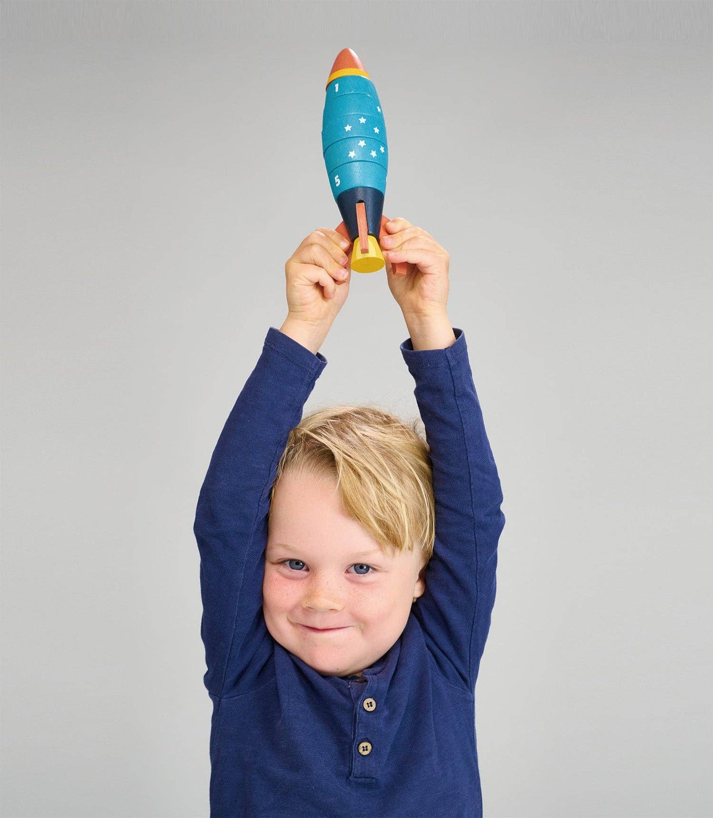 Stacking & Counting Rocket