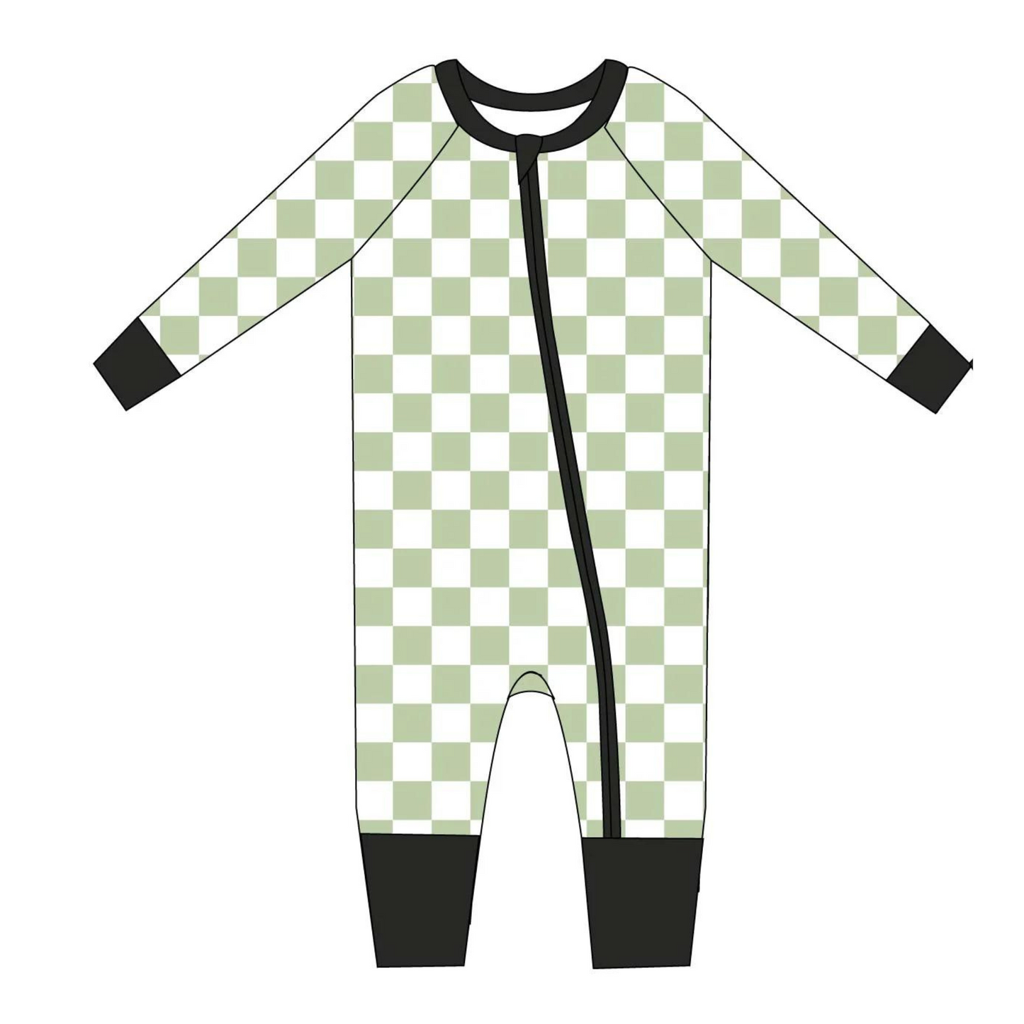 Green Checker Zippy