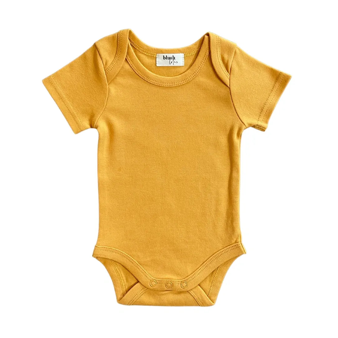 Organic Cotton Bodysuit - Honey