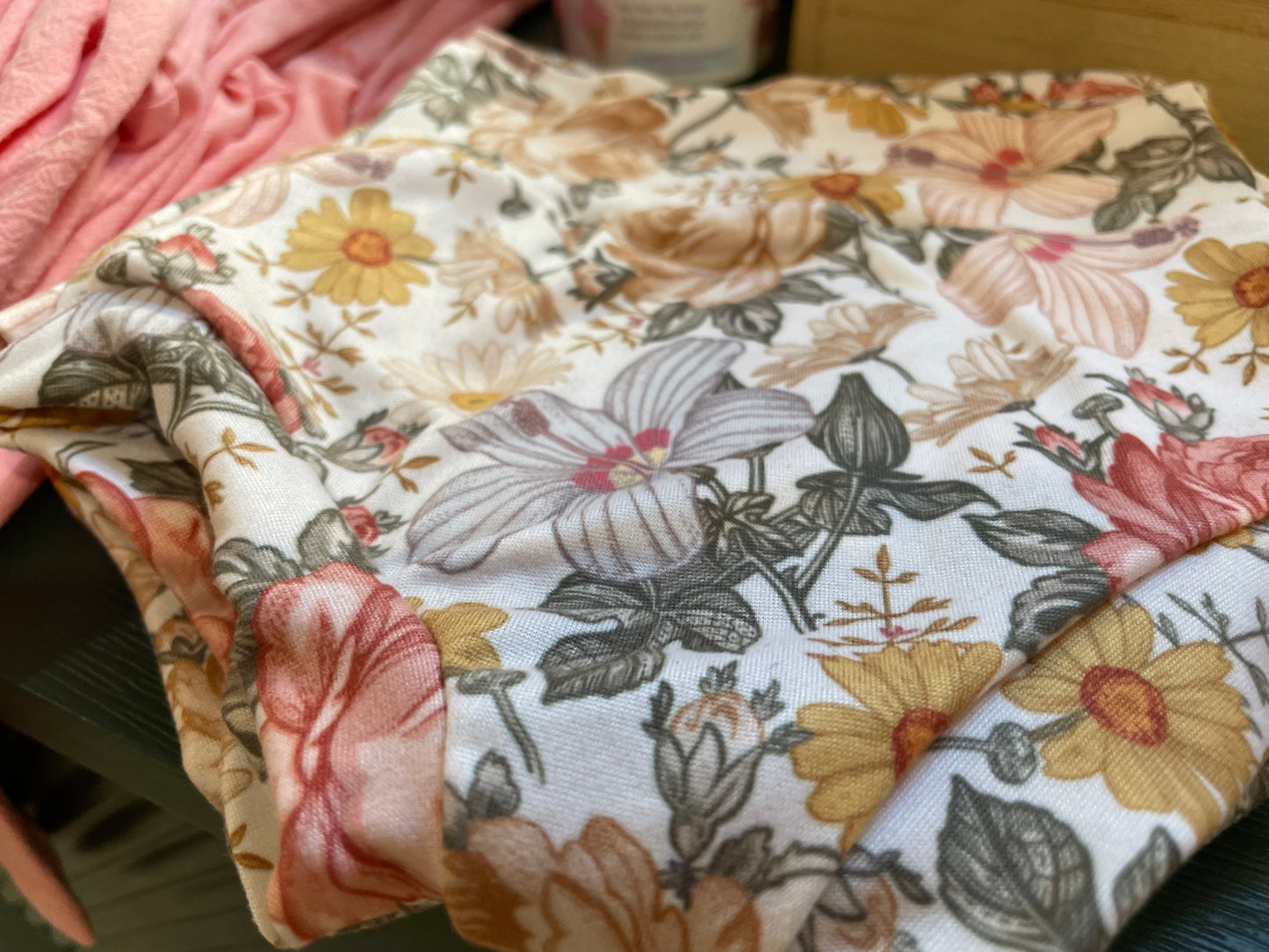 Vintage Floral Baby Bummies