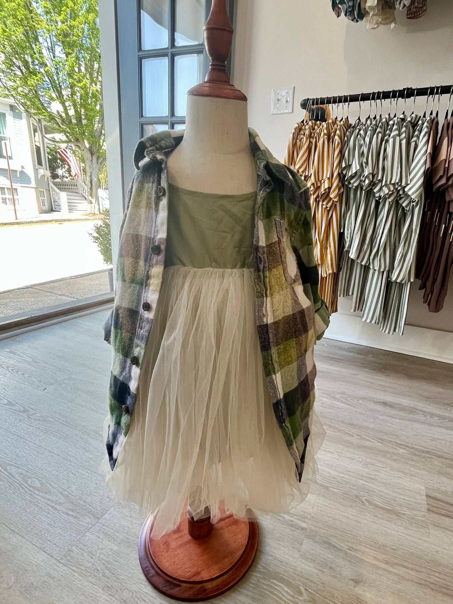 Organic Linen Tutu Dress