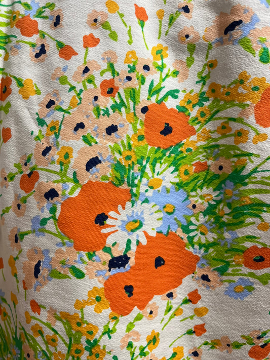 Poppy Floral Organic Cotton Pullover