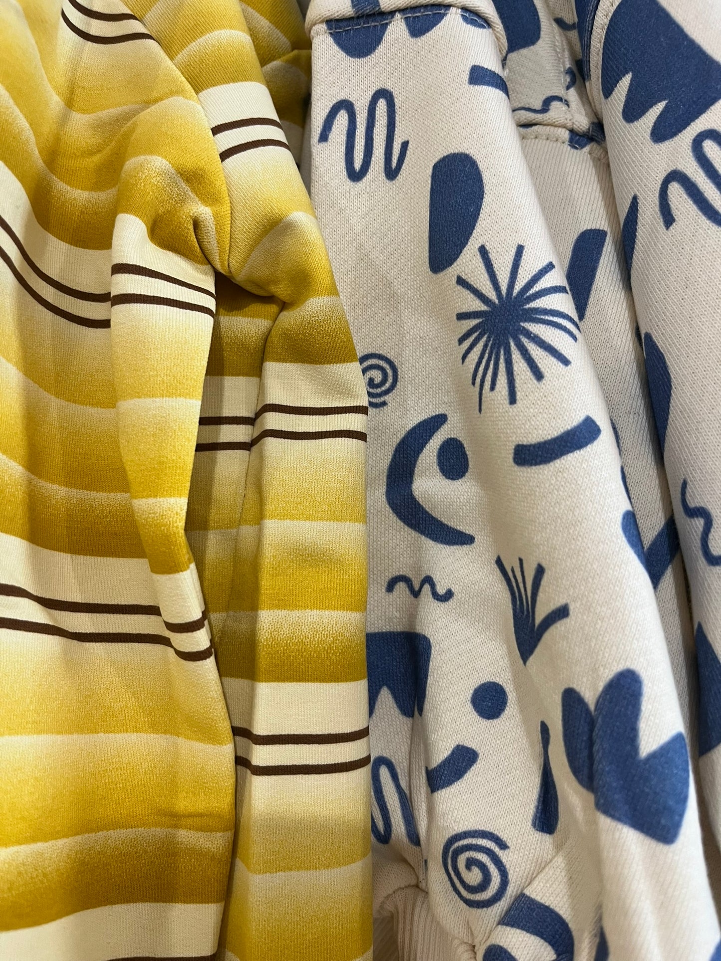 Retro Stripe Organic Cotton Set