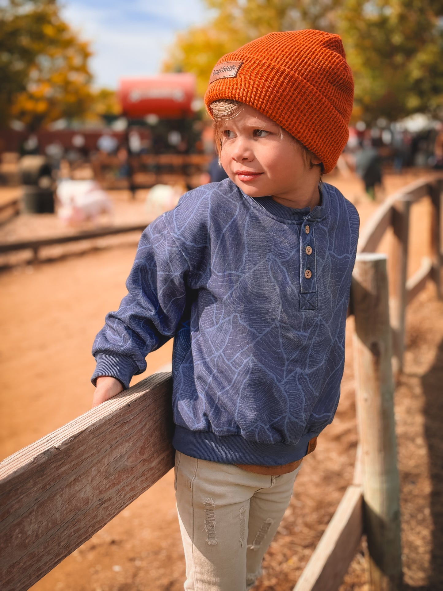 Alpine Henley Sweatshirt