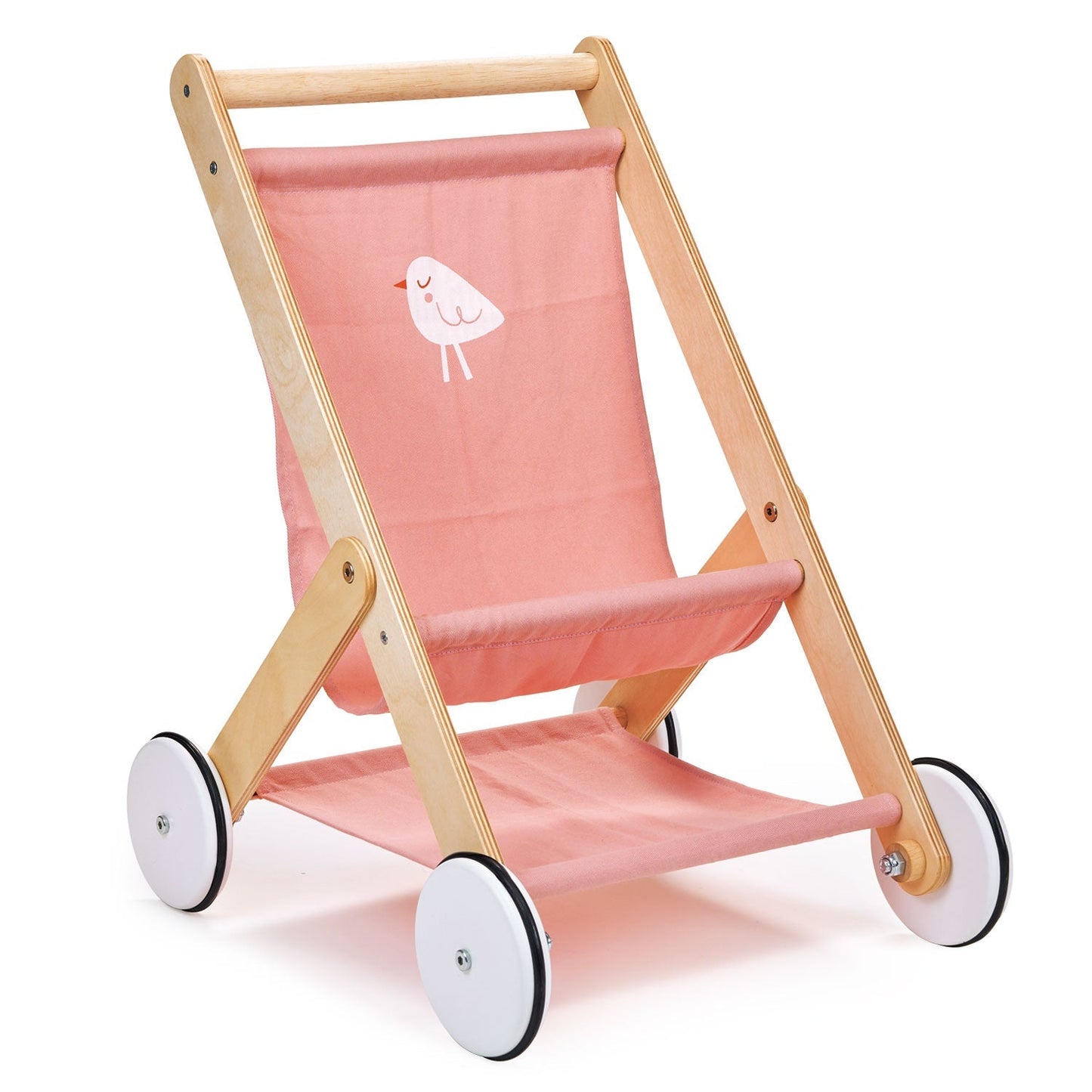 Baby doll stroller kids push toy pretend play boutique front view