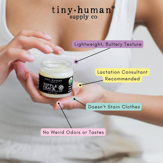 Nipple Crack Organic Nipple Balm