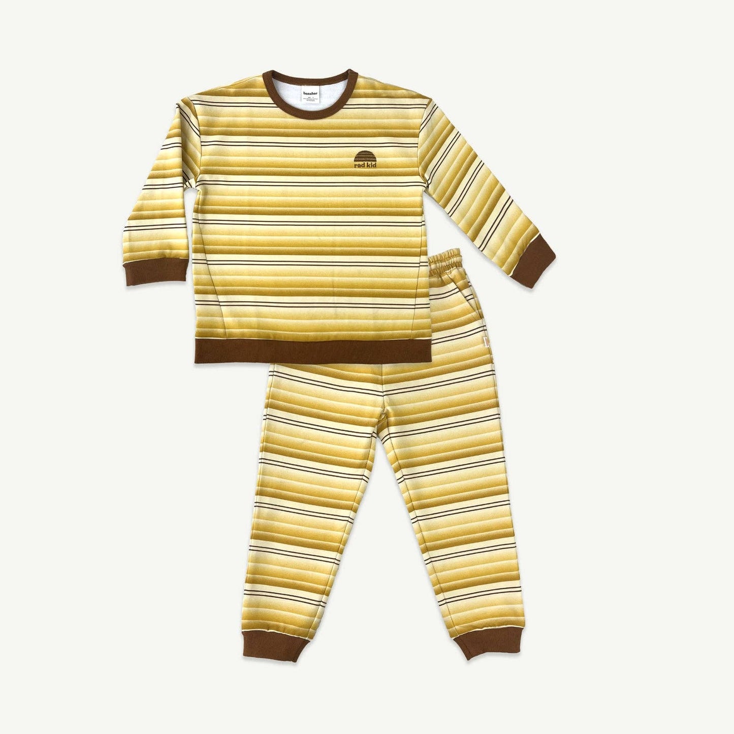 Retro Stripe Organic Cotton Set