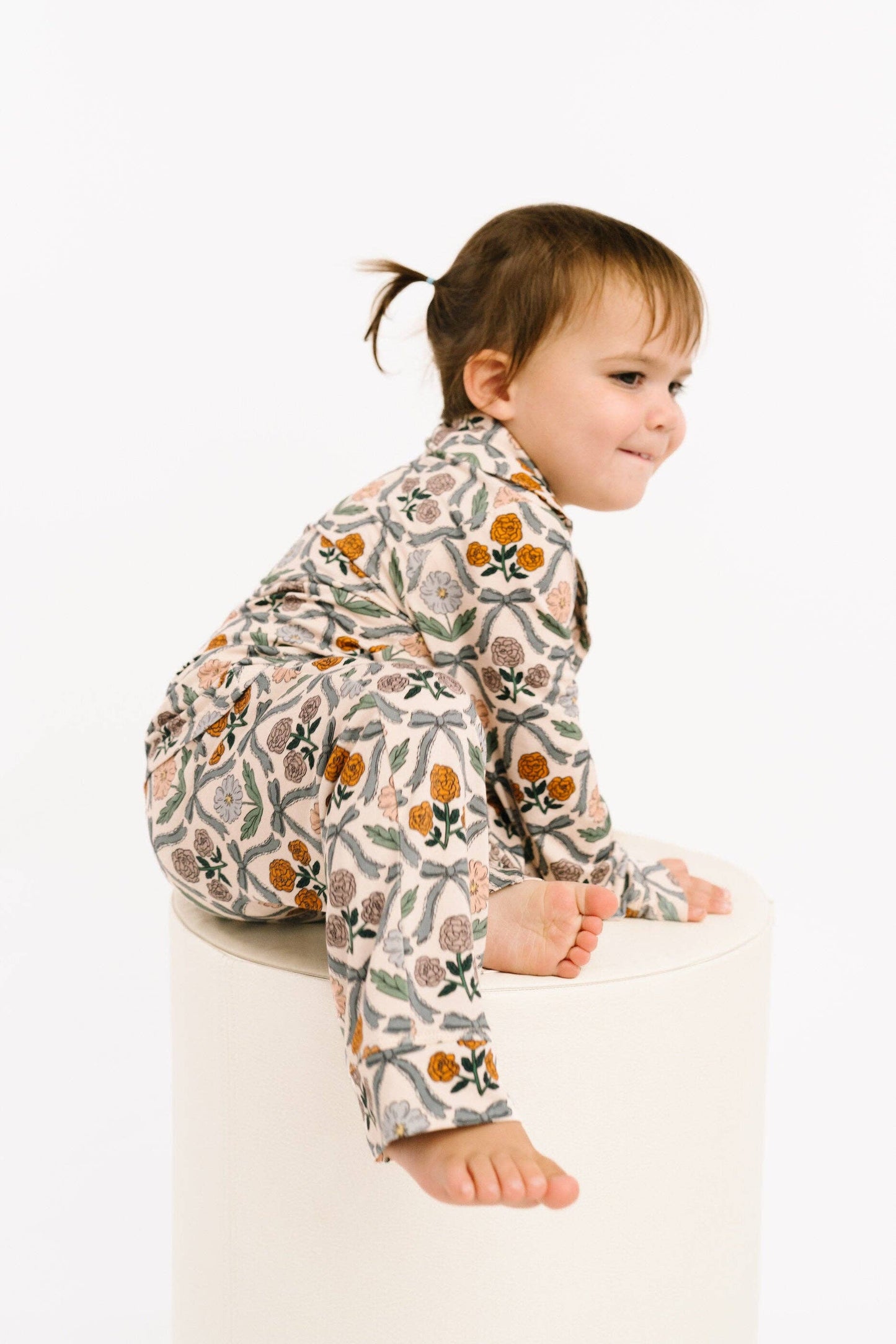 Cottage Bow Bamboo PJs