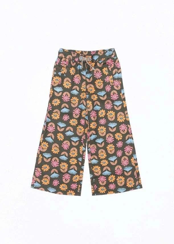 Boho Betty bottoms for girls flat lay product view