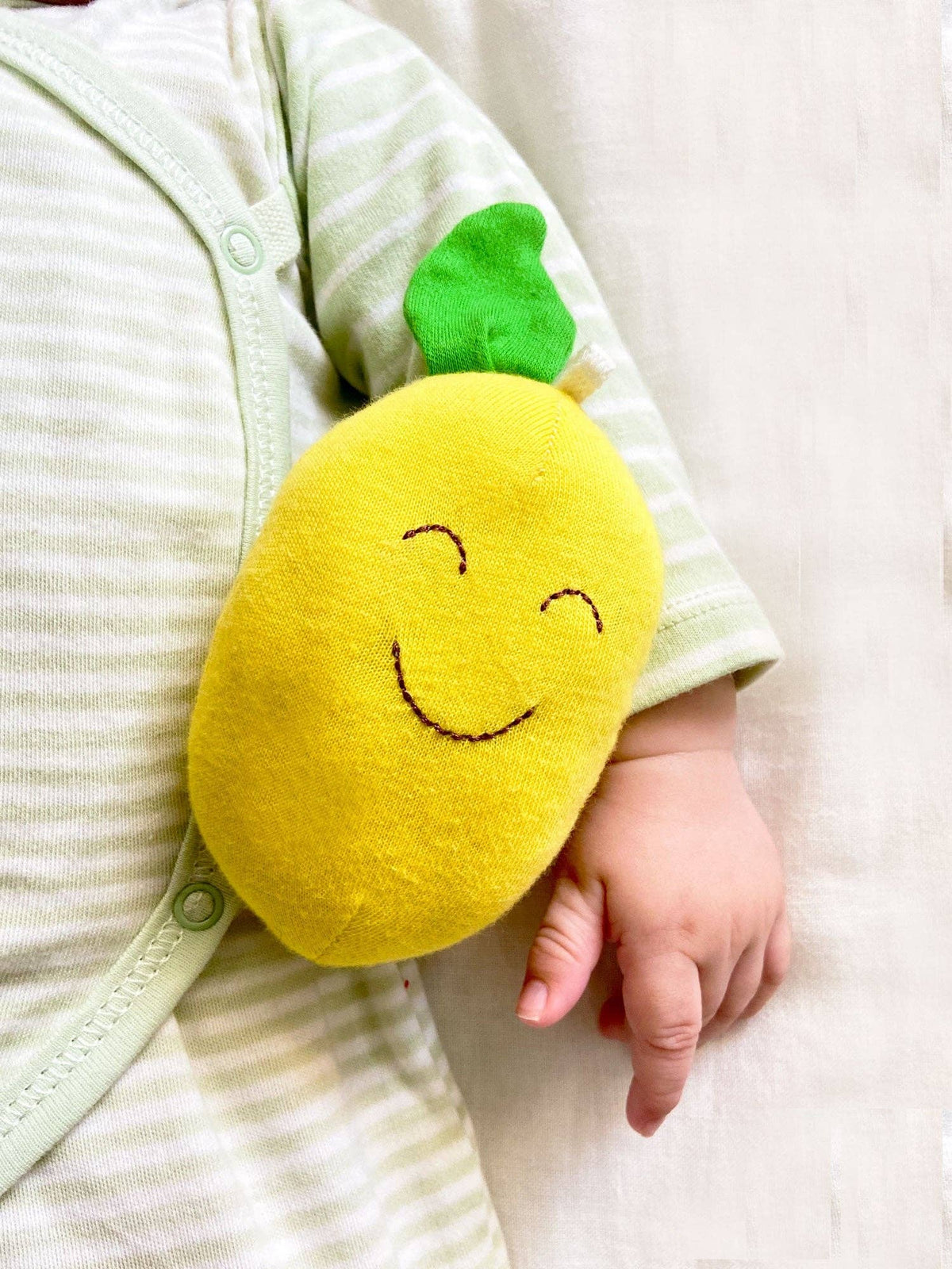 Organic Cotton Lemon Toy