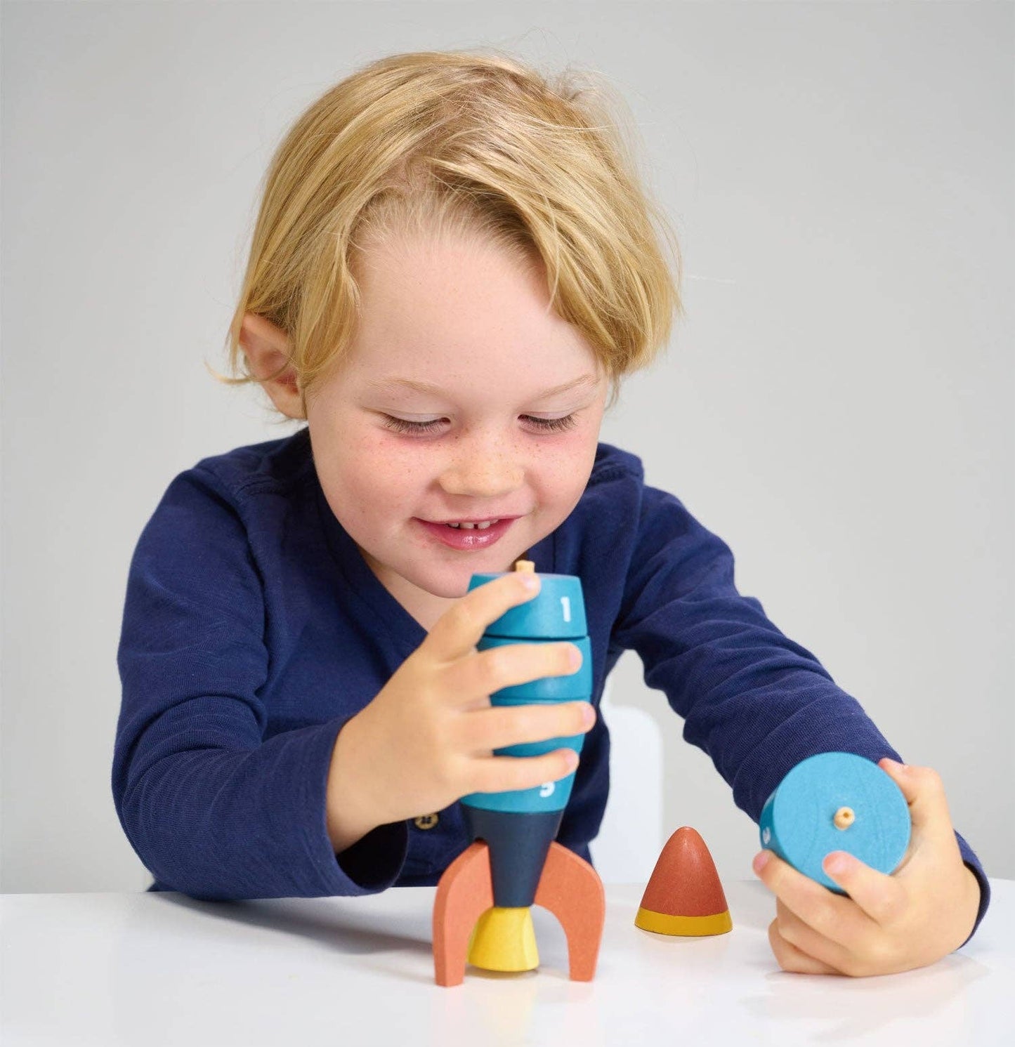 Stacking & Counting Rocket