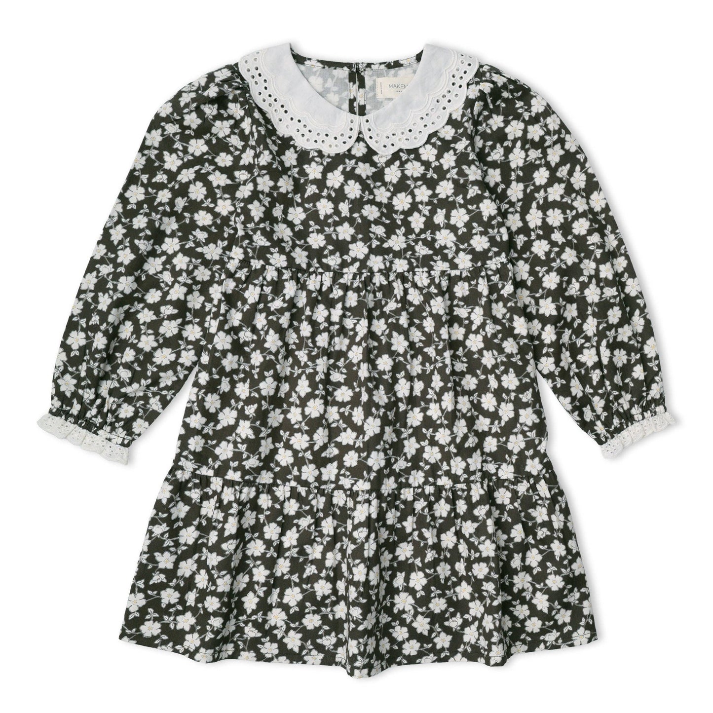 Organic Collar Twilight Dress for toddler