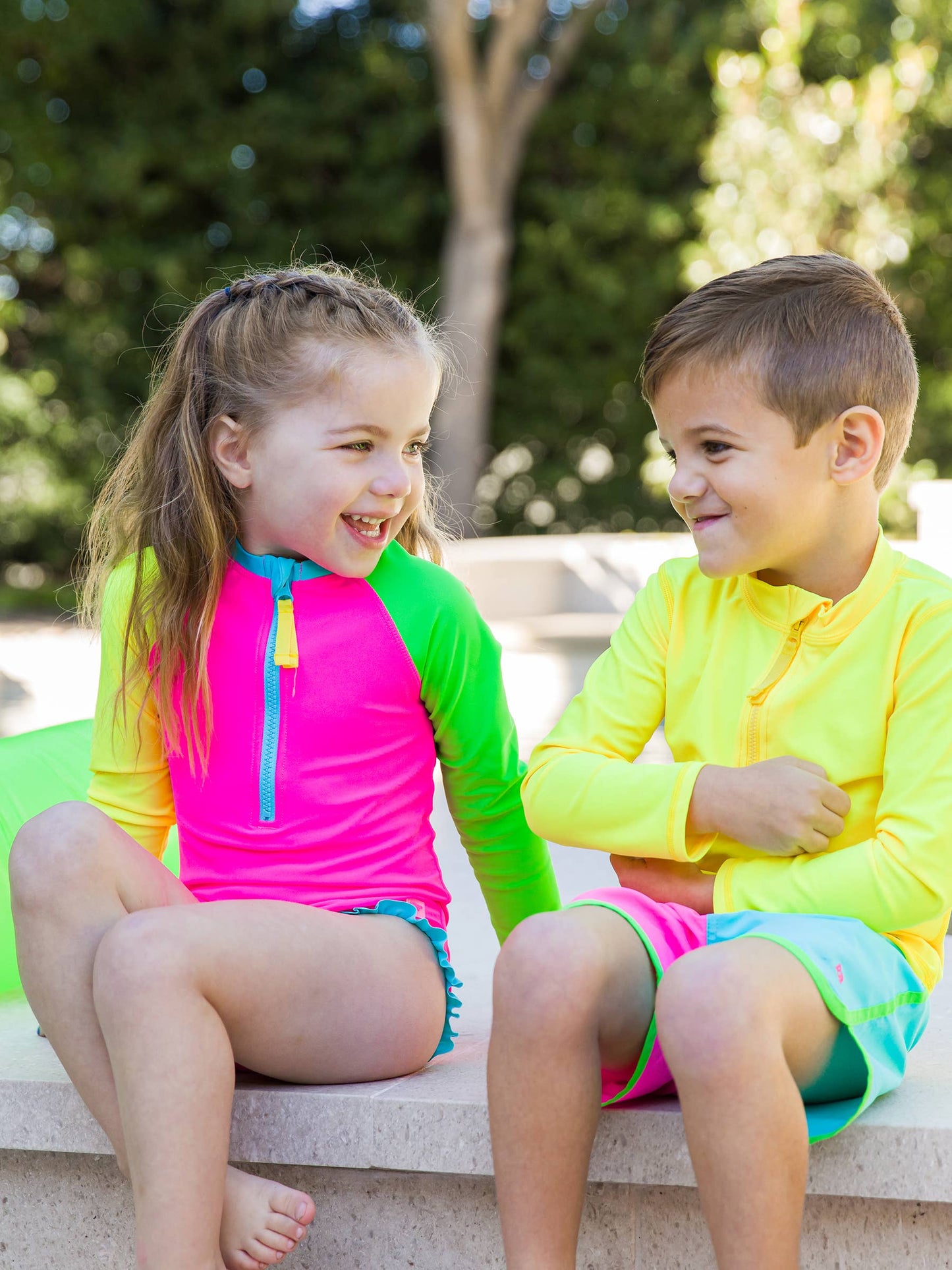 Hi-Vis Long Sleeve Swimsuit
