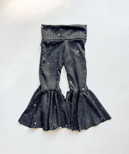 Spooky Spider Bell Bottoms
