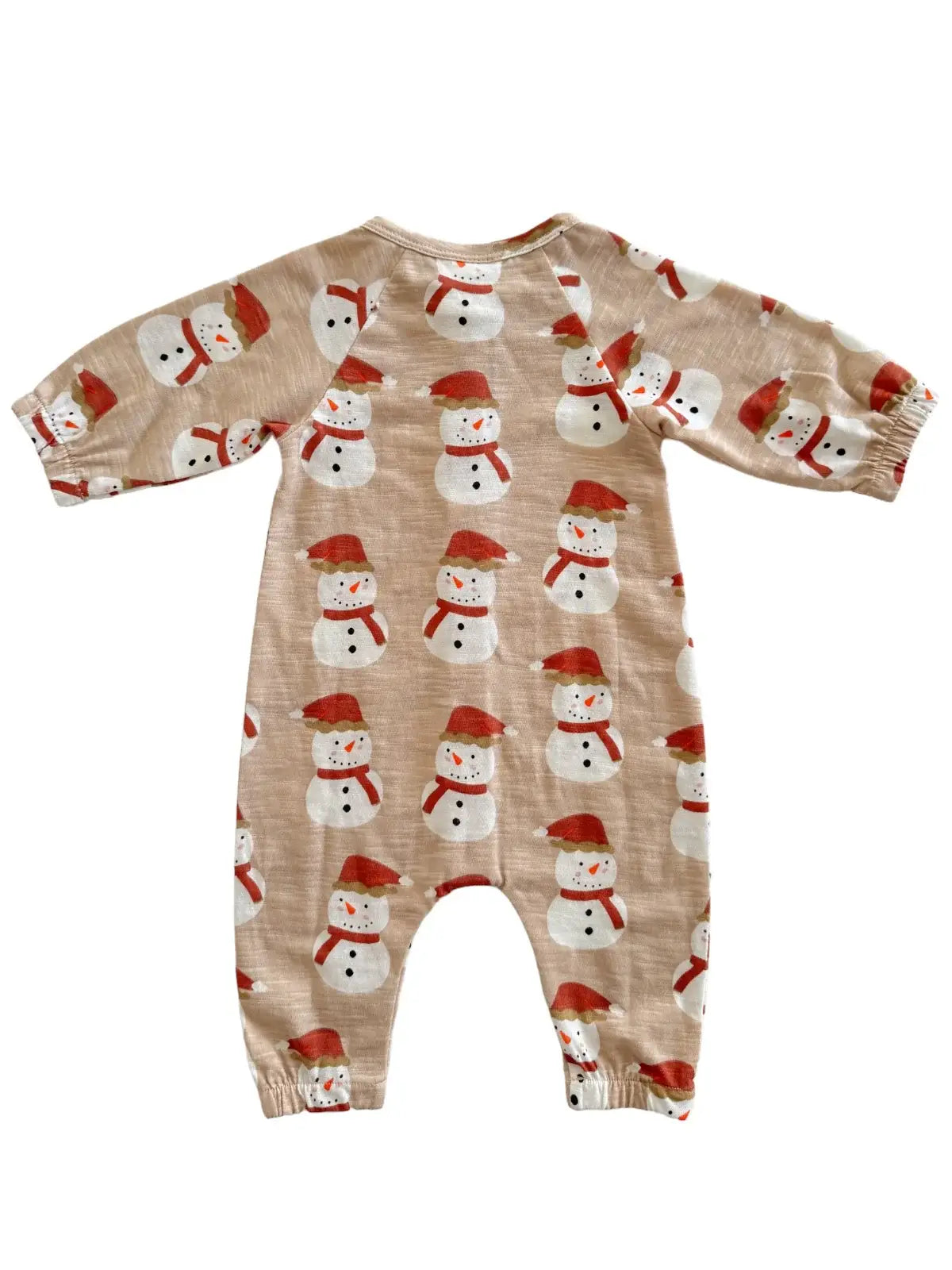 Brownie the Snowman Organic Jumpsuit