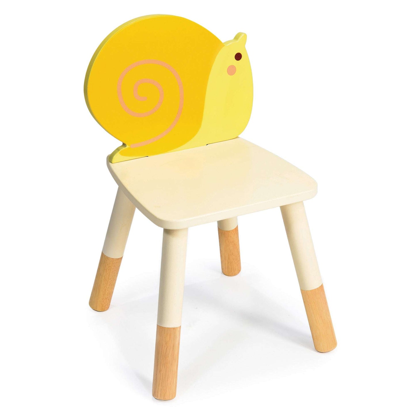 Garden snail kids chair soft seat children's furniture boutique front view