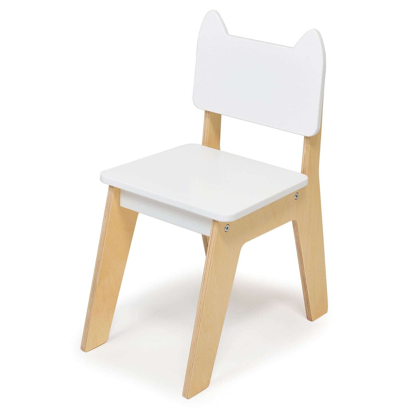 Kid's fox chair soft seat children's furniture boutique front view