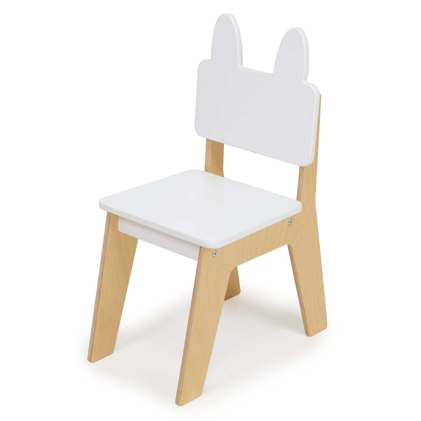 Kid's rabbit chair soft seat children's furniture boutique front view