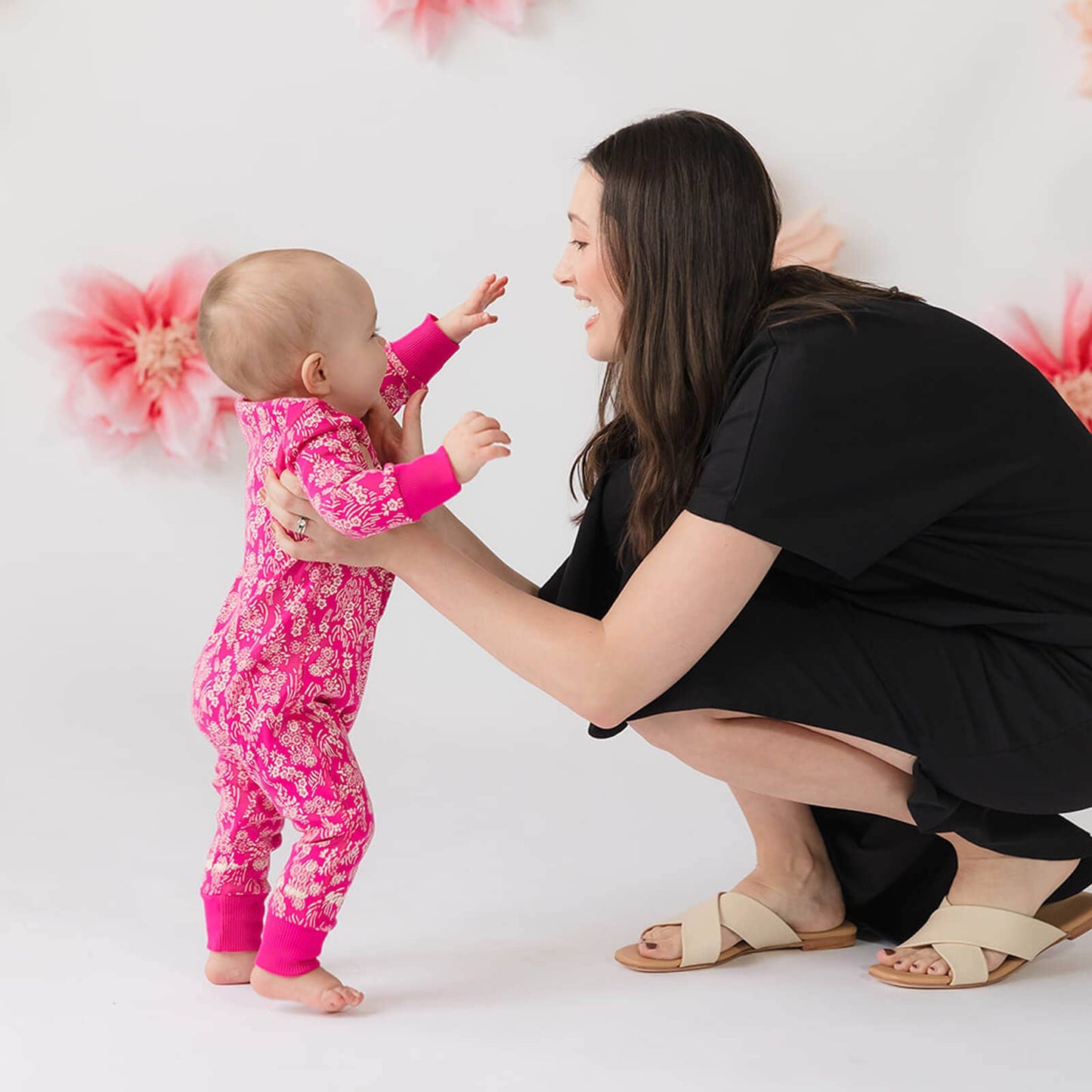 100% Organic Cotton Begonia Bloom PJs