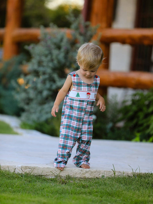 Holly Jolly Christmas romper for baby